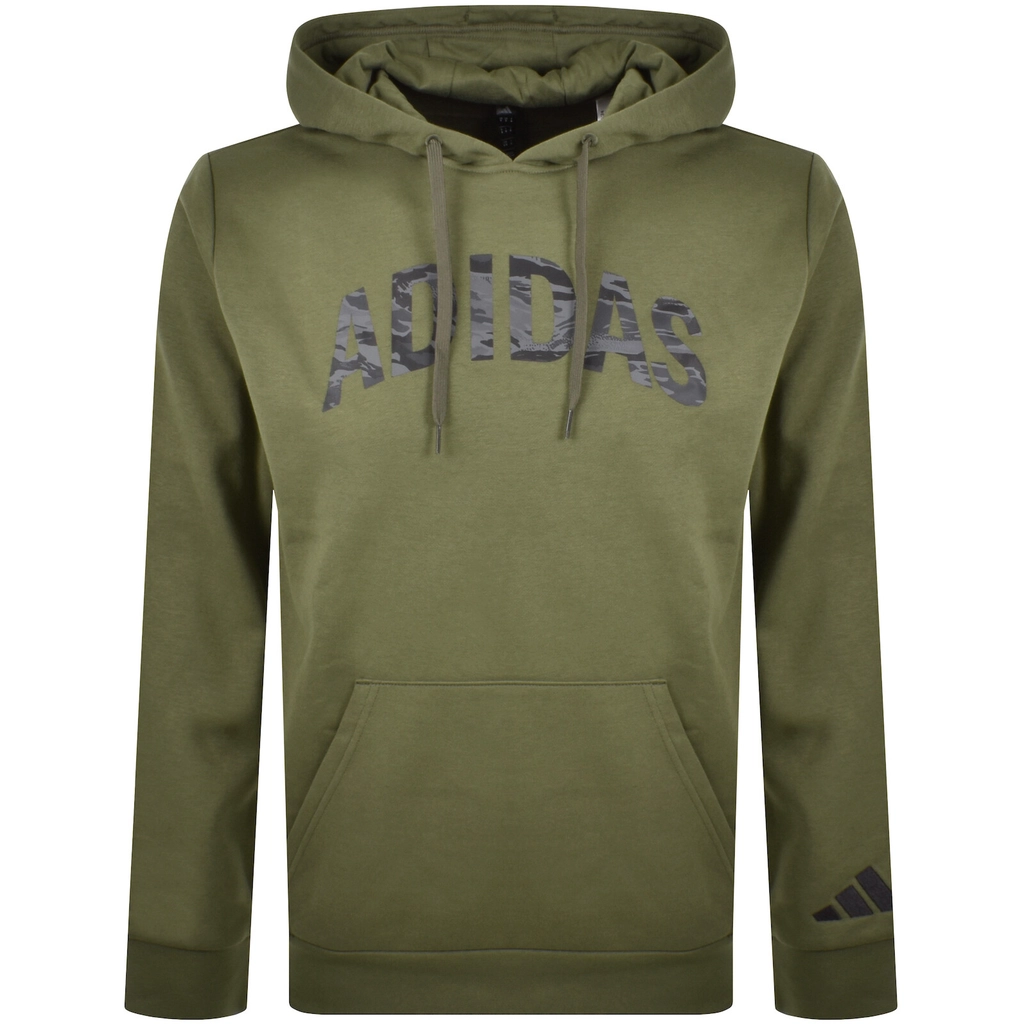 Adidas Originals Camo Logo Hoodie Green